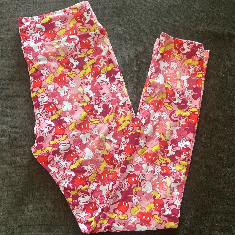 Lularoe OS Mickey Mouse Leggings